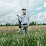 Photo men fashion spring